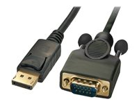 MicroConnect - videokonverterare - svart DP-VGA-MM-300
