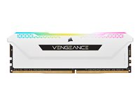 CORSAIR Vengeance RGB PRO SL - DDR4 - sats - 32 GB: 4 x 8 GB - DIMM 288-pin - 3200 MHz / PC4-25600 - ej buffrad CMH32GX4M4E3200C16W