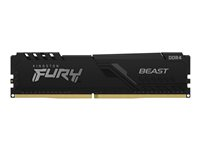Kingston FURY Beast - DDR4 - modul - 8 GB - DIMM 288-pin - 3200 MHz / PC4-25600 - ej buffrad KF432C16BB/8