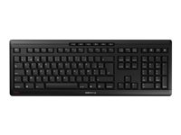 CHERRY STREAM KEYBOARD WIRELESS - tangentbord - hela norden - svart Inmatningsenhet JK-8550PN-2