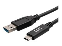 C2G 1.5ft USB-C to USB-A SuperSpeed USB 5Gbps Cable M/M - USB typ C-kabel - USB typ A till 24 pin USB-C - 46 cm C2G28876