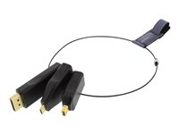 DELTACO Office HDMI-AR1 - videoadaptersats - DisplayPort / HDMI / USB HDMI-AR1