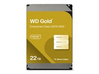 WD Gold WD221KRYZ - hårddisk - Enterprise - 22 TB - SATA 6Gb/s WD221KRYZ