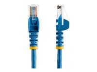 StarTech.com Cat5e patchkabel med hakfria RJ45-kontakter – 3 m, blå - patch-kabel - 3 m - blå 45PAT3MBL