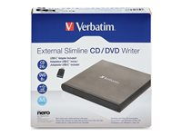 Verbatim Slimline - DVD±RW-enhet (±R DL) - USB 2.0 - extern 98938