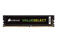 CORSAIR Value Select - DDR4 - modul - 16 GB - DIMM 288-pin - 2666 MHz / PC4-21300 - ej buffrad CMV16GX4M1A2666C18