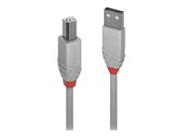 Lindy Anthra Line - USB-kabel - USB till USB typ B - 3 m 36684