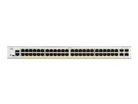 Cisco Catalyst 1300-48P-4X - switch - 48 portar - Administrerad - rackmonterbar C1300-48P-4X