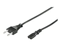 MicroConnect - strömkabel - Typ C till power IEC 60320 C7 - 1 m PE030710