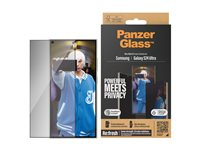 PanzerGlass - skärmskydd för mobiltelefon - ultrabred passning med EasyAligner P7352