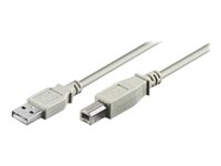 MicroConnect - USB-kabel - USB till USB typ B - 1.8 m USBAB2