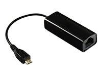 MicroConnect - nätverksadapter - USB - Ethernet x 1 USBMICROETHBB