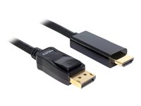 Delock adapterkabel - DisplayPort / HDMI - 3 m 82435