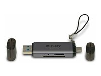 Lindy kortläsare - USB / USB-C 3.2 43335