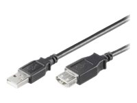 MicroConnect USB 2.0 - USB-förlängningskabel - USB till USB - 10 cm USBAAF01B