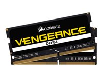 CORSAIR Vengeance - DDR4 - sats - 8 GB: 2 x 4 GB - SO DIMM 260-pin - 2400 MHz / PC4-19200 - ej buffrad CMSX8GX4M2A2400C16