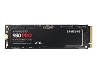 Samsung 980 PRO MZ-V8P2T0BW - SSD - 2 TB - PCIe 4.0 x4 (NVMe) MZ-V8P2T0BW