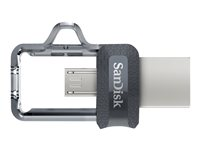 SanDisk Ultra Dual - USB flash-enhet - 32 GB SDDD3-032G-G46