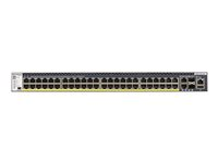 NETGEAR M4300-52G-PoE+ - switch - 52 portar - Administrerad - rackmonterbar GSM4352PB-100NES