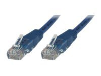 MicroConnect nätverkskabel - 20 cm - blå UTP6002B