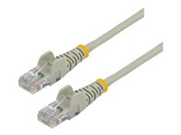 StarTech.com Cat5e patchkabel med hakfria RJ45-kontakter – 2 m, grå - patch-kabel - 2 m - grå 45PAT2MGR