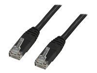 Deltaco patch-kabel - 50 cm - svart S05-TP
