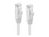 MicroConnect nätverkskabel - 3 m - vit UTP503W