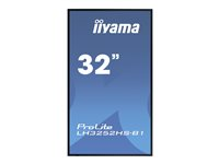 iiyama ProLite LH3252HS-B1 32" Klass (31.5" visbar) LED-bakgrundsbelyst LCD-skärm - Full HD - för digital skyltning LH3252HS-B1