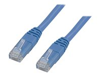 Deltaco patch-kabel - 10 m - blå TP-610B