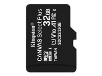 Kingston Canvas Select Plus - flash-minneskort - 32 GB - microSDHC UHS-I SDCS2/32GBSP