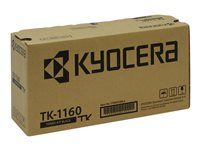 Kyocera TK 1160 - Svart - original - tonerkassett - för ECOSYS P2040dn, P2040dn/KL2, P2040DN/KL3, P2040dw, P2040dw/KL2, P2040DW/KL3 TK-1160