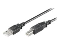 MicroConnect USB 2.0 - USB-kabel - USB typ B till USB - 10 cm USBAB01B