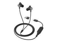 Logitech Zone Wired Earbuds - headset 981-001013