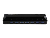 StarTech.com USB 3.0-hub med 7 portar och dedicerade laddningsportar - 2x 2,4 A-portar - USB-växel - 7 portar ST93007U2C