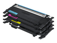 Samsung CLT-P4072C Rainbow kit - Svart, gul, cyan, magenta - original - tonerkassett - för CLP-320, 320N, 325, 325W; CLX-3185, 3185FN, 3185FW, 3185N CLT-P4072C