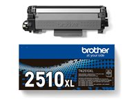 Brother TN-2510XL - Super High Capacity - svart - original - box - tonerkassett - för Brother DCP-L2620, L2627, L2660, HL-L2400, L2445, L2447, MFC-L2800, L2827, L2860 TN2510XL