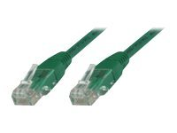 MicroConnect nätverkskabel - 3 m - grön B-UTP503G