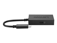 Lenovo USB C to VGA Plus Power Adapter - extern videoadapter 4X90K86568