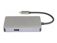 MicroConnect - dockningsstation - USB-C 3.2 Gen 1 - VGA, HDMI - 1GbE USB3.1CCOM14