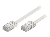 DELTACO patch-kabel - 1.5 m - vit TP-611V-FL