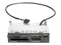 HP 22-in-1 Media Card Reader - kortläsare - USB 480032-001