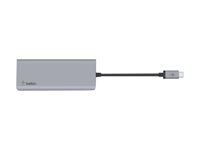 Belkin CONNECT USB-C 7-in-1 Multiport Adapter - dockningsstation - USB-C - HDMI AVC009BTSGY