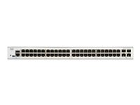 Cisco Catalyst 1300-48T-4X - switch - 48 portar - Administrerad - rackmonterbar C1300-48T-4X