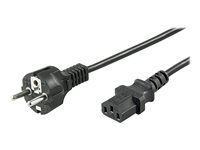 MicroConnect - strömkabel - CEE 7/7 till IEC 60320 C13 - 1 m PE020410