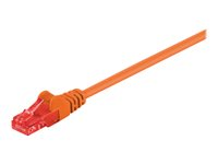 MicroConnect nätverkskabel - 25 cm - orange B-UTP60025O