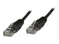 MicroConnect nätverkskabel - 30 cm - svart UTP5003S