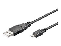 MicroConnect - USB-kabel - USB till mikro-USB typ B - 1.8 m USBABMICRO18