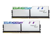 G.Skill Trident Z Royal Series - DDR4 - sats - 16 GB: 2 x 8 GB - DIMM 288-pin - 3200 MHz / PC4-25600 - ej buffrad F4-3200C16D-16GTRS