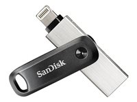 SanDisk iXpand Go - USB flash-enhet - 128 GB SDIX60N-128G-GN6NE