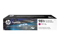 HP 981Y - Extra lång livslängd - magenta - original - PageWide - bläckpatron L0R14A